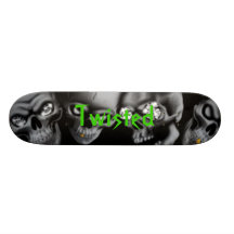 Verdrehter Skateboarding Individuelle Skatedecks