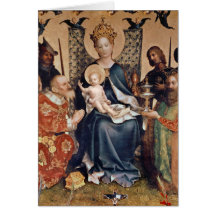 Verehrung des Weisen Altarpiece Karte