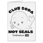Verein-Soda, nicht Siegel-Karte