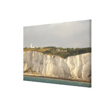 Vereinigtes Königreich, Dover. Die berühmten weiße Leinwand Druck