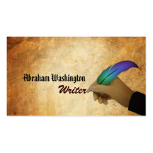 Verfasser-Visitenkarten