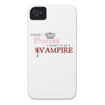 "Vergessen Sie Prinzessin, ich wollen, um ein Vamp iPhone 4 Case-Mate Hülle