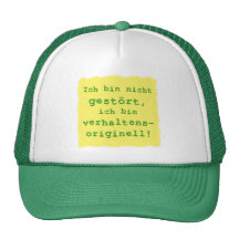 verhaltensoriginell trucker caps