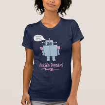 verhasster Vhals der Roboter der Frauen T-shirts