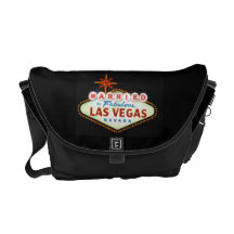 Verheiratet in fabelhaftem LAS VEGAS Kurier Tasche