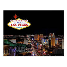 VERHEIRATET in fabelhafter Las- Vegaspostkarte