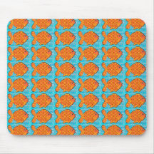 Verliebte Fische Mousepad