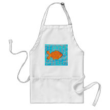 Verliebte Fische Schürze