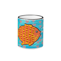 Verliebte Fische Teehaferl