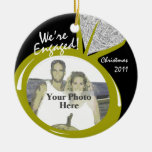 Verlobungs-Ring-Foto Ornamente