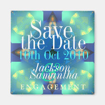 Verlobungs-Save the Date Magnet