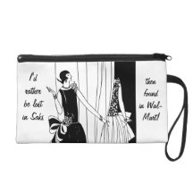 Verloren in Saks lustigem Wristlet