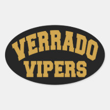 Verrado Vipern Ovale Aufkleber