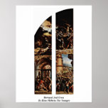 Verrat und Kreuz durch Hans Holbein das jüngere Plakat