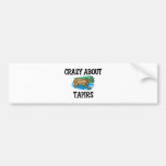 Verrückt über Tapirs Autosticker