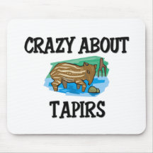 Verrückt über Tapirs Mauspads