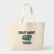 Verrückt über Tapirs Taschen