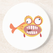 Verrückte Fische Untersatz