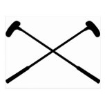 verrückte Golfclubs Postkarten