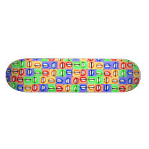 verrückte Lippen Skateboarddecks