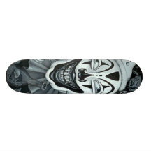 Verrückter Clown Personalisiertes Skatedeck