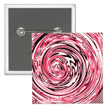 Verrückter rosa Strudel-Entwurf Anstecknadelbuttons