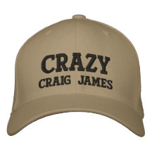 Verrücktes Craig James Baseballmütze