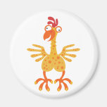 Verrücktes Huhn Magnete