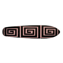 Verrücktes Labyrinth des Skateboards Retro customi Personalisiertes Skateboard