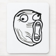 Verrücktes Lol Comic Meme Mousepad