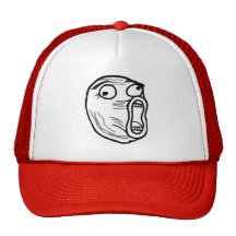 Verrücktes Lol Comic Meme Retro Cap