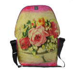 Versailles-Rosen-kundenspezifische Bote-Tasche Kuriertaschen