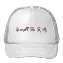 Verschiedene Stühle Retrokult Cap