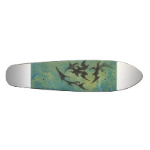 Versenktes 1 skateboard deck