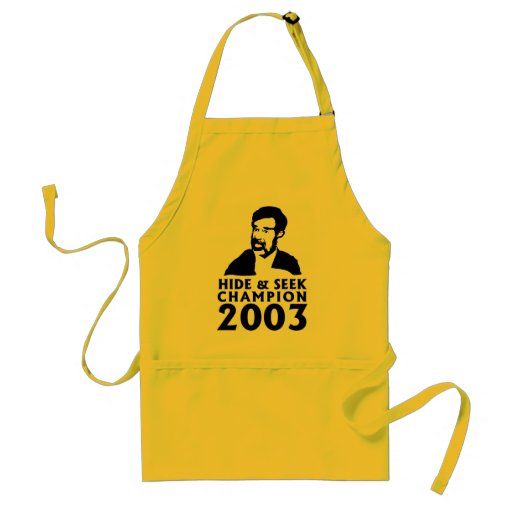 Verstecken-Meister 2003 Schürze