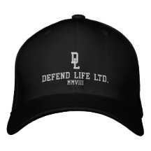 VERTEIDIGEN SIE LEBEN LTD., MMVIII BESTICKTES CAP