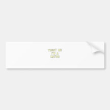 Vertrauen Sie, dass ich ich ein Bürgermeister bin Auto Sticker