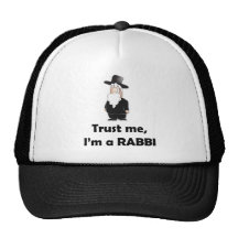 Vertrauen Sie, dass ich ich ein Rabbiner - lustige Baseballkappen
