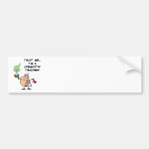 Vertrauen Sie mir… Ich bin ein Chemie-Lehrer Autosticker