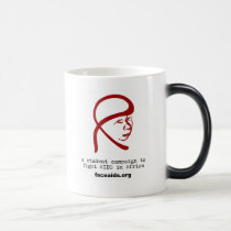 Verwandelnder Becher GESICHTAIDS tassen