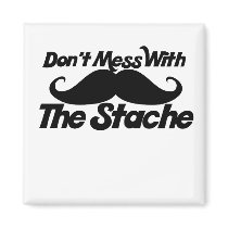 Verwirren Sie nicht mit dem Stache magnete