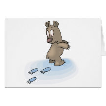 Verwirrter Bär Karte