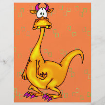 Verwirrter Drache Flyerbedruckung