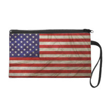 Verwitterte amerikanische Flagge