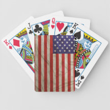 Verwitterte amerikanische Flagge