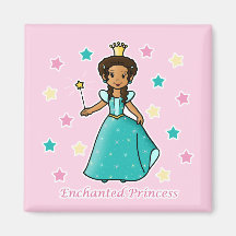 Verzauberte Prinzessin Kühlschrankmagnete