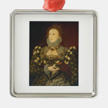 Verzierung der Königin Elizabeth Weihnachtsornament