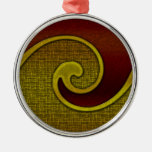 Verzierung, Spirale, zusammenpassendes Set, fertig Weinachtsornamente