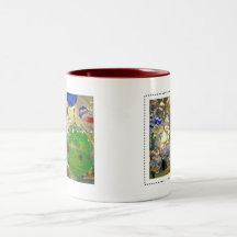 Verzierungs-Märchenland, delux Teetasse