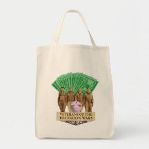 Veterane der Rezession kämpft Tasche